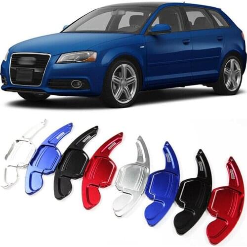 Savanini Alloy Add-On Steering Wheel DSG Paddle Shifters Extension For Audi A3 2009-12