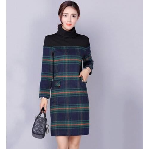 Модные платья в клетку LUVTHEE China At AliExpress