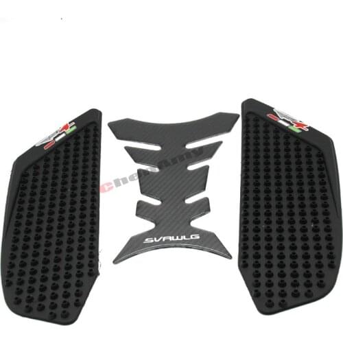 Motorcycle Tank Pad Protector Sticker Decal Gas Fuel Knee Grip Traction Side For Aprilia RSV4 2010 2011 2012 2013 2014 2015 2017