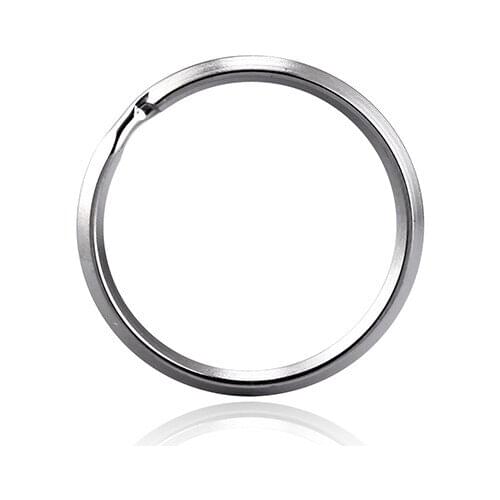 PARETO 25mm nickel plated steel split key rings 3000pcs Triangle style