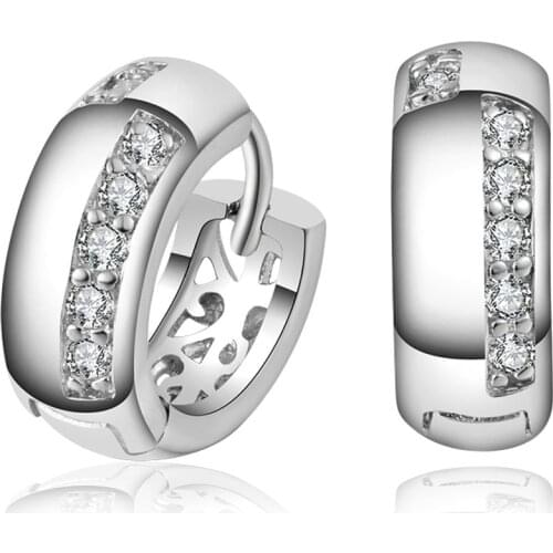 Best Gift New Sterling Sliver Earrings Wedding Multicolored Hot Fashion Tassel Bohemian Stud Earrings for Women