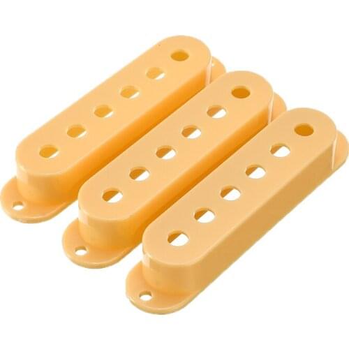 ST Pickup Covers Guitar Parts Set Switch Tip Single Coil Pickup Cover Volume Tone Knob Switch Tip For Strat Set New