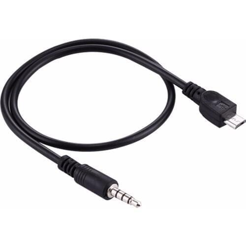 Micro-Aux Auto Car Tape Aux Audio Connection Cable Stereo Cable Music Fast Charging Cable Charger