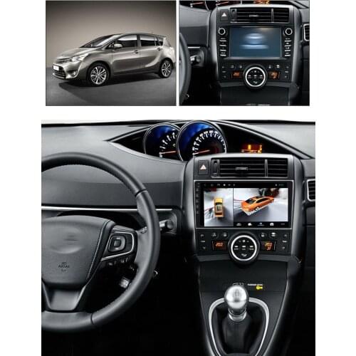 For TOYOTA Ractis Verso-S Space Verso Trezia XP100 120 Car Multimedia GPS Radio Navigation NAVI Player CarPlay 360 BirdView 3D