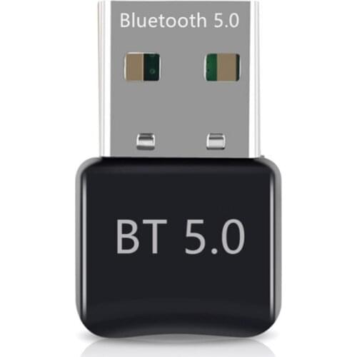 TEROW Wireless Bluetooth-Compatible Adapter USB Mini Size BT 5.0 Rtl8761buv Chip EDR BT USB Dongle For Tablet/PC/Desktop