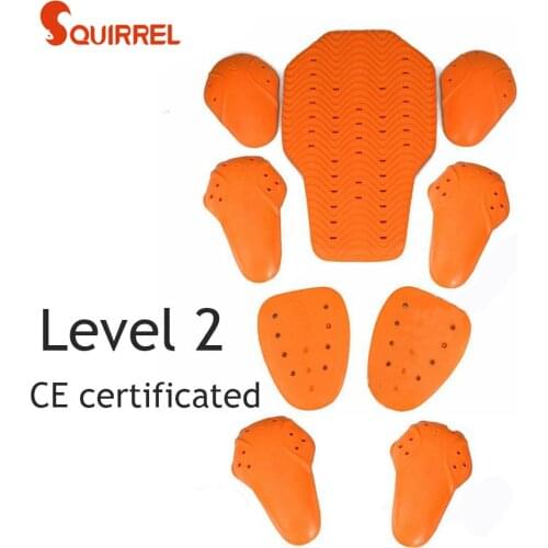 CE Certified Level 2 DSO motorcycle jacket Built-in Removable Armor Polymer materials Anti impact body armor pad