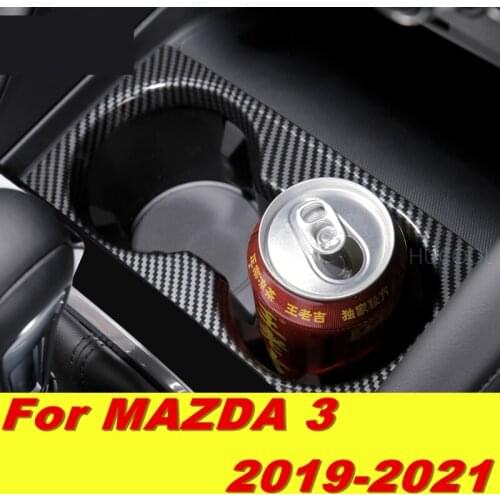 For Mazda3 Mazda 3 2019 2020 2021 Modified special water cup frame auto interior stickers car accessories