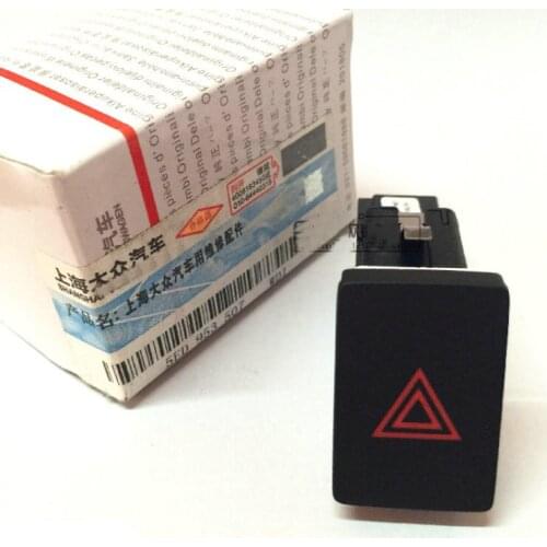 For Octavia 2015-2018 Emergency light switch Double flash switch Warning light switch 5ED 953 507