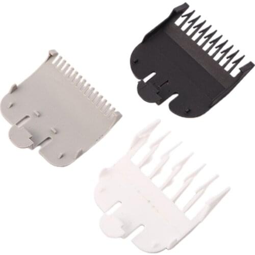 3pcs 1.5mm 3mm 4.5mm Barber Shop Styling Guide Comb Set Hair Trimmer Attachment Hairdresser Clipper Cutting Limit Combs