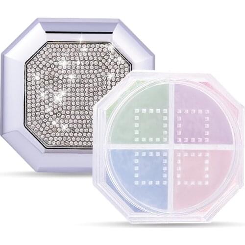 New Brand Makeup Powder 4 Colors Loose Powder Face Makeup Waterproof Loose Powder Skin Finish Powder dfdf