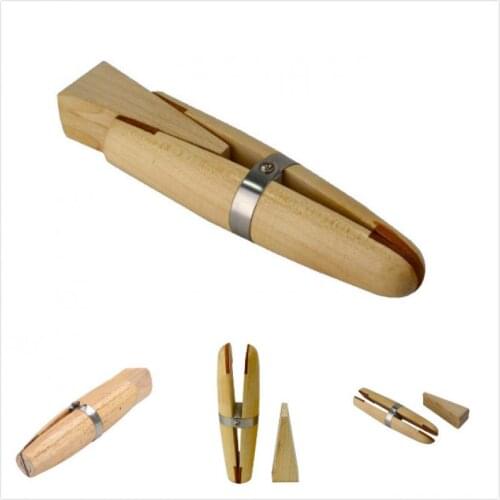 New Wood Ring Clamp Jewelers Holder Jewelry Making Benchwork Professional wood tweezers Hand Jewelry Tools