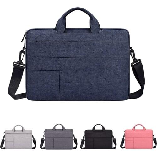 Laptop Bag 13.3 15.6 14 inch Waterproof Notebook Bag Sleeve For Macbook Air Pro 13 15 Computer Shoulder Handbag