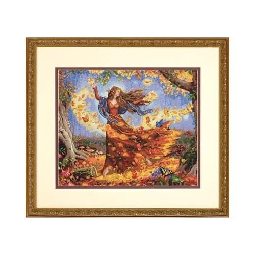 25-DIM35173 forest spirit (14CT) Counted Cross Stitch 11CT 14CT 18CT DIY Cross Stitch Kits Embroidery Needlework Sets