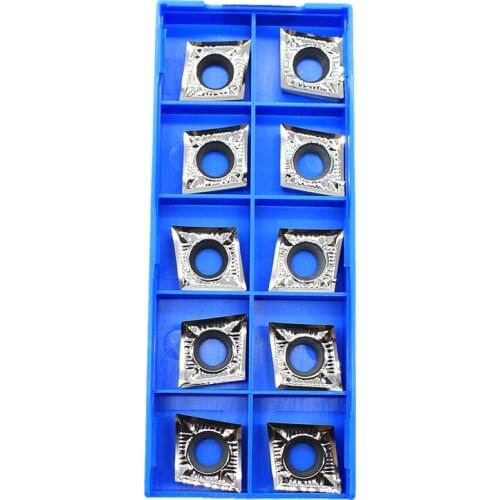 20pcs CCGT120404 AK H01 CCGT 120404 Aluminum cutter blade Insert Cutting Tool turning tool CNC Tools AL +TIN Alloy wood