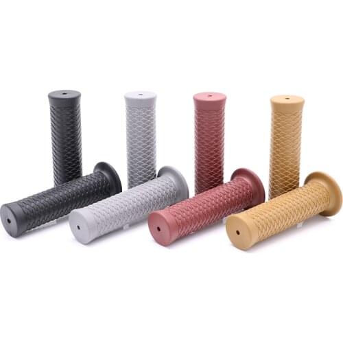 2x 7/8"22mm Rubber Handlebar Hand Grip Bar End For Motorcycle Bike Cafe Racer Dual Sport bike Cruiser Bobber Chopper