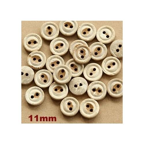 50pcs/lot Round Natural coconut buttons,11mm, accssories sewing button (ss-1192-903)