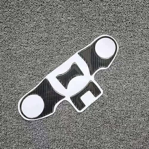 For HONDA NC700 NC700X 2012-2020 2013 2014 2015 3D motorcycle Carbon-look Upper Triple Yoke Cover Protector Decal sticker