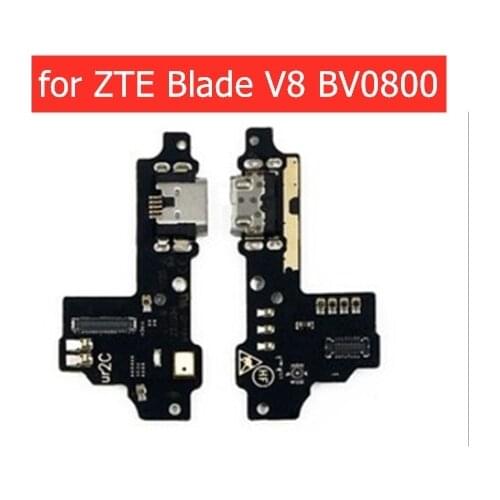 For ZTE Blade V8 BV0800 USB Charger Connector Flex Cable USB Charging Dock Microphone PCB Board Flex Cable Repair Spare Part