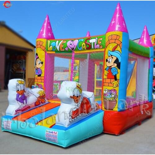 4.5*4m commercial rental inflatable bounce house for kids durable inflatable air bouncer castle