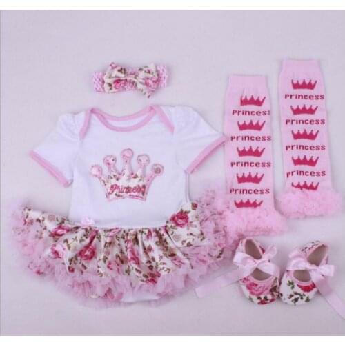 22 Inch Newborn Baby Girl Clothes Suit Newborn Clothing Gift Handmade New Baby Clothes Baby Girl Clothes