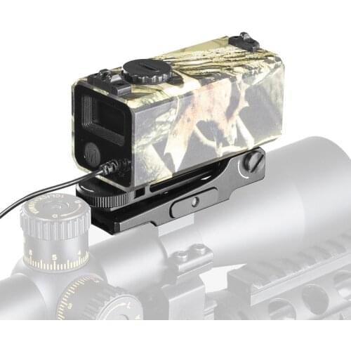 Mini Laser Range Finder Mount on Rifle Rangefinder for Outdoor Hunting Shooting Distance Speed Measurer 700m Real-time