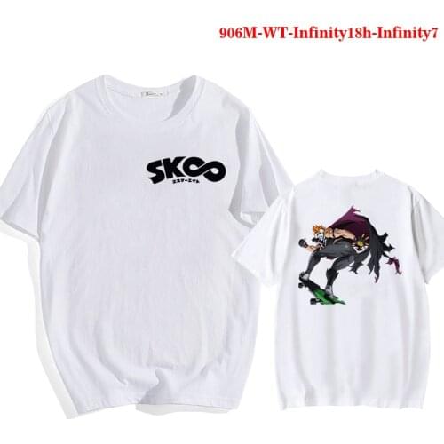 Fashion Japanese Anime Tee Shirt Sk8 The Infinity T-shirts Snow Shadow Reki Joe Cherry Adam Miya T-Shirt Kawaii Women Tee Shirt