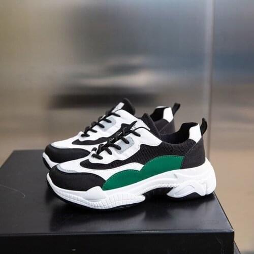 Fashion Platform Sneakers Women 2020 Casual Designer Shoes Female Trainers Mixed Color Chunky Shoes Super Light Vulcanized Shoes