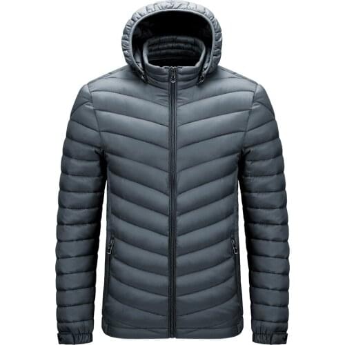 Men clothes man waterproof packable ultralight down male stylish winter jackets coats warm Hot