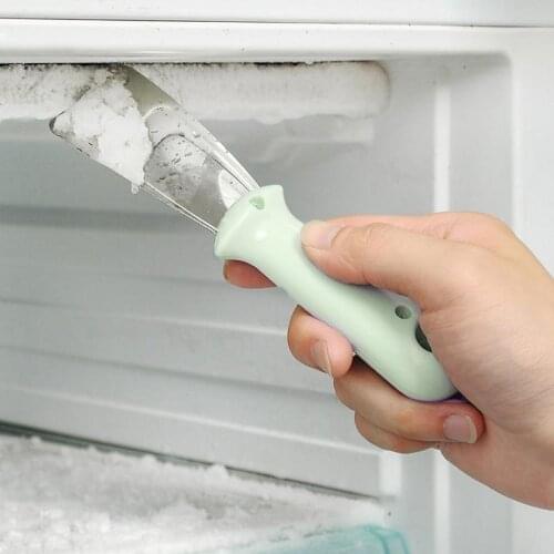 New Ice Remover Useful Fridge Defrosting Shovel Ice Shovel Stainless Steel Freezer Ice Scraper Deicing Tool Cocina Clean Gadget