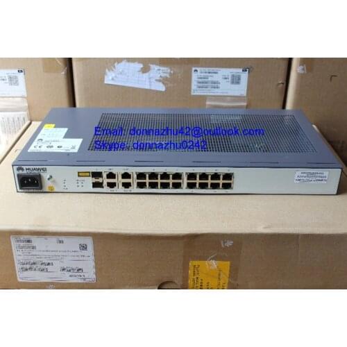 Original Hua wei MA5620-16 fiber switch, GPON or EPON terminal ONU with 16 ethernet and 16 voice ports apply to FTTB