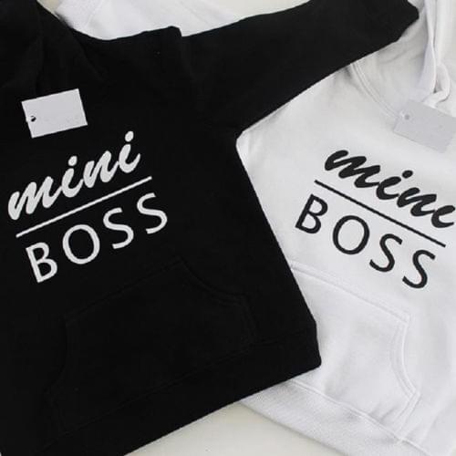 2021 Autumn Winter Clothes Children Kids Baby Boy Girl Hoodies Letter Print Long Sleeve Hoodies Tops Hooded Sweatshirt 0-5T