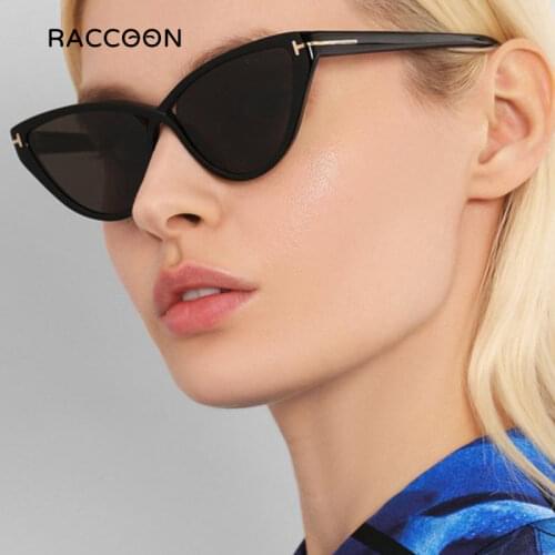2021 Fashion Vintage Classic Cat Eye Style Sunglasses Women Brand Design Small Triangle Eyewear Oculos De Sol Uv400 Sun Glasses