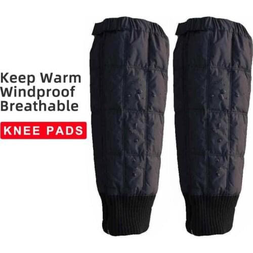 Winter Motorcycle Warm Knee Protector Cold Resistant Warm Knee Pads Waterproof Leg Protector Shield For Winter Scooter Leg Cover