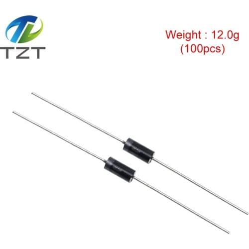 100 PCS 1N4007 IN4007 DO-41 1.0A 1000V SILICON RECTIFIERS