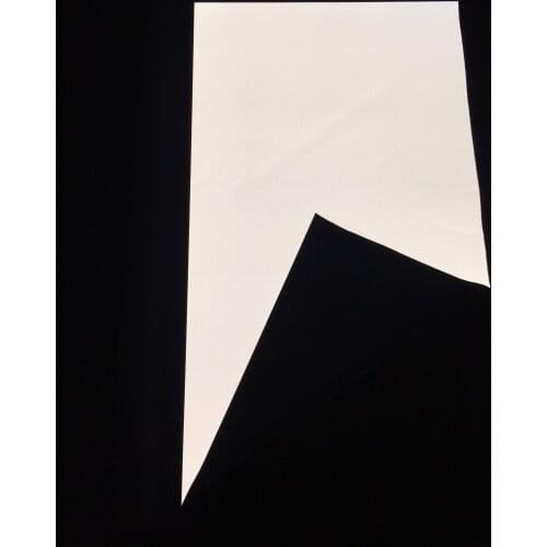 EN471 Level 2 High Visibility Reflective Fabric Warning Reflective Tape Sewing For Garment Vest Bag