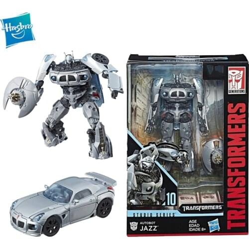 Original Hasbro Transformers Studio Series 10 Anime Figure Jazz Transformers Masterpiece Transformers Toys Anime Action Figures