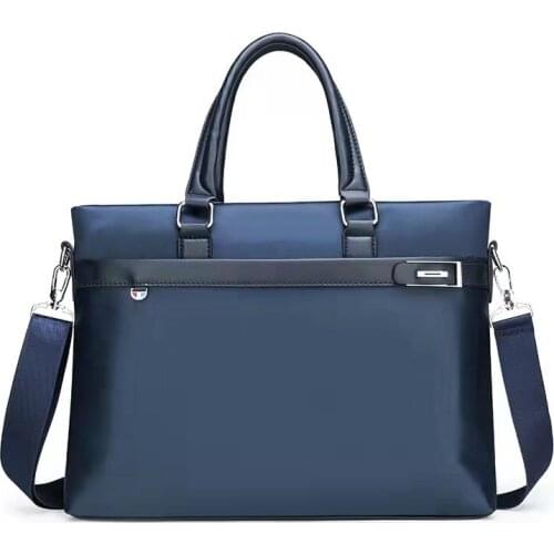 KM6009 2021 New simple atmospheric fashion mens business laptop shoulder bag
