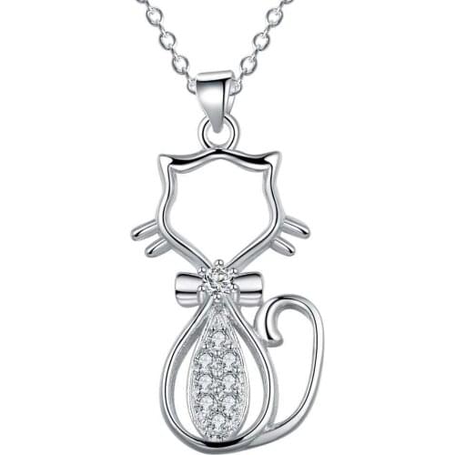 Hot Wholesale Silver Plated Charm Jewelrys Necklace,free Shipping Fashion Stamped Fashion Jewelry Pendant AN1275/cmkaldra