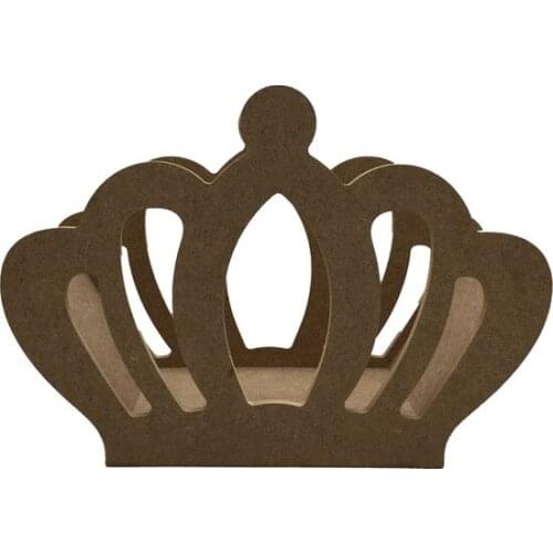 Crown Shaped Multi Purpose Basket paintable decorative objects декоративные предметы под роспись