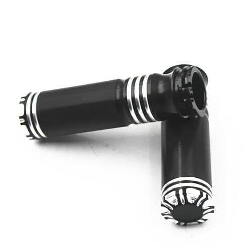 Motorcycle CNC 1'' 25mm Handle Bar Grips Hand Grip For Harley Cross Bones FLST FLHR FXCWC VRSC XL XR Dyna FXR Softail