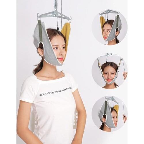 Neck orthosis traction frame Cervical traction device home stretching medical hanging cervical spondylosis neck treatment device