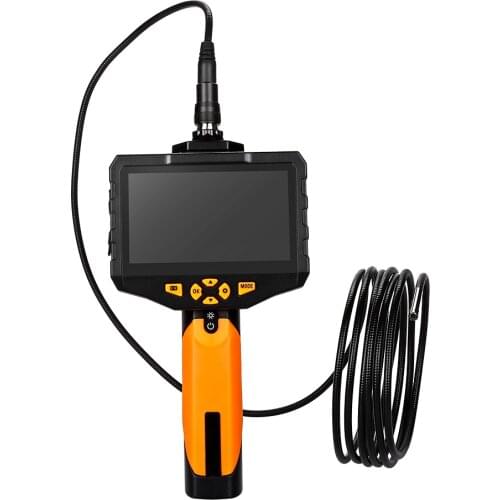 3.9/5.5/7.6mm Industri Endoscope Video Borescope Waterproof Pipe Inspect Camera Endoscope HD with 4.3 inch LCD Screen 1/3/5M