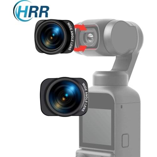HRR Wide Angle Lens for DJI Pocket 2/1Camera,OSMO Pocket Lens Filter Magnetic Perfect Vlogging Accessories