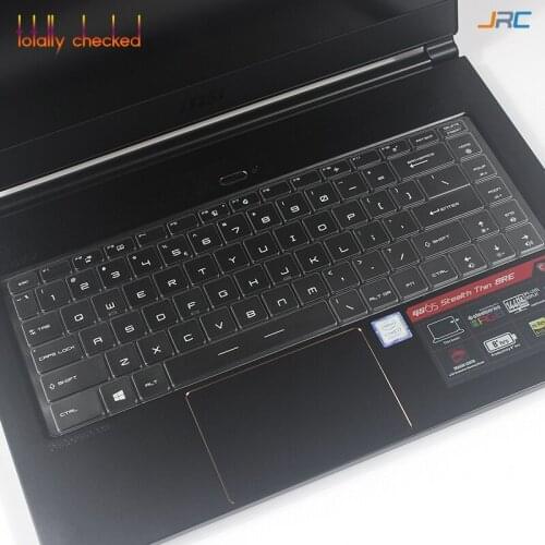 Ultra thin TPU Keyboard Cover Skin Protector For MSI GS65 Stealth Thin 15.6 Inch Gaming Laptop GS 65 (2018 Release)