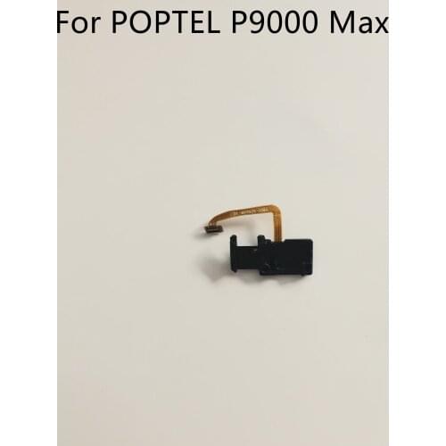 POPTEL P9000 Max Used Flash light With Flex Cable FPC For POPTEL P9000 Max MTK6750 5.5" FHD 1920x1080 Free Shipping