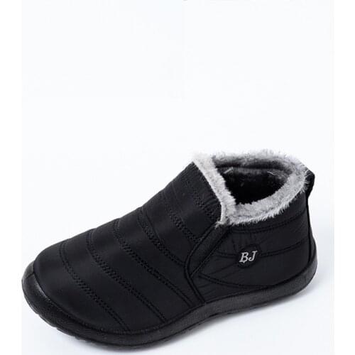 Winter Womens Snow Boots Lovely Pure Color Waterproof Flat Warm Cotton Shoes Tube Suede Genuine Non-Slip Girls Boot 2021 New