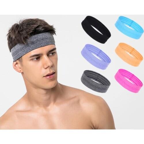 40pcs/lot DIY Simple Multi Seamless Knitting Sports Headbands Anti-sweat Antiskid Yoga Head Bands Styling Tool Accessory HA1696