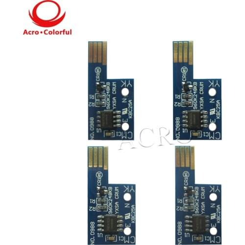 5 sets reset toner chip for Dell 1320 1320C Color laser printer cartridge