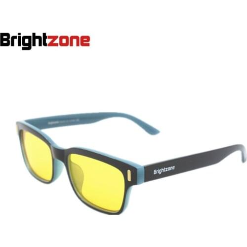 Black-blue Two Colors Anti Blue Light Ray Lenses Thick-temple Yellow Men & Women Computer Glasses For CE Mark Sale informatica
