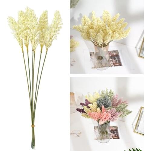 Artificial Flowers Fake Flower Wedding Party DIY Floral Decor Light Green